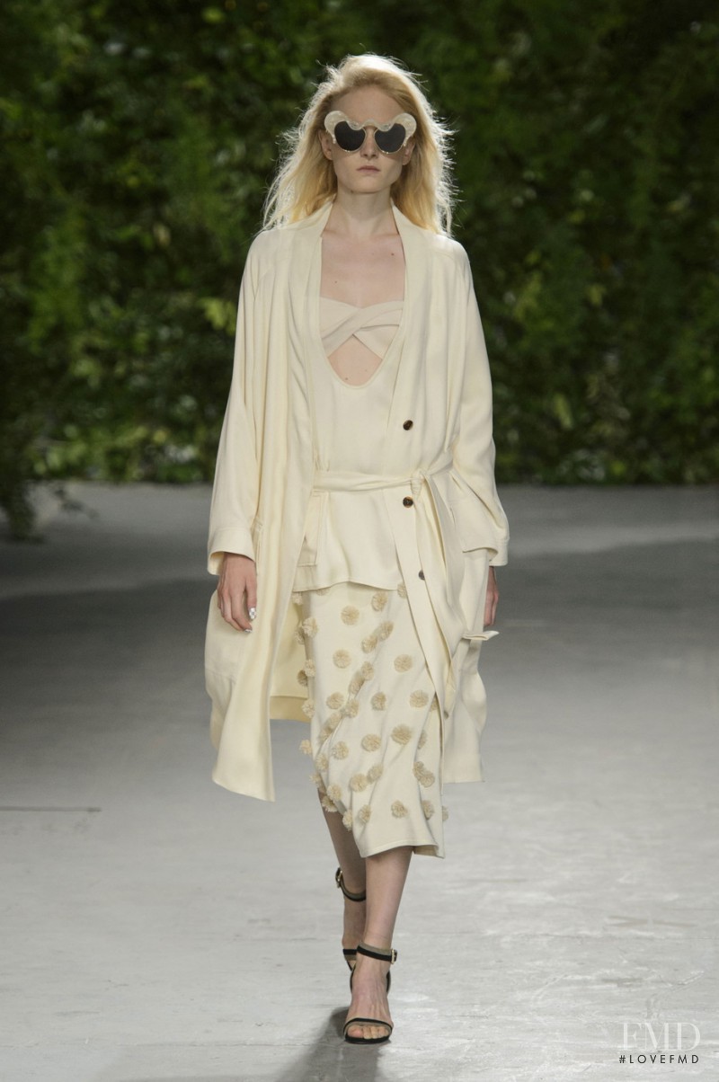 Maja Salamon featured in  the Opening Ceremony fashion show for Spring/Summer 2016