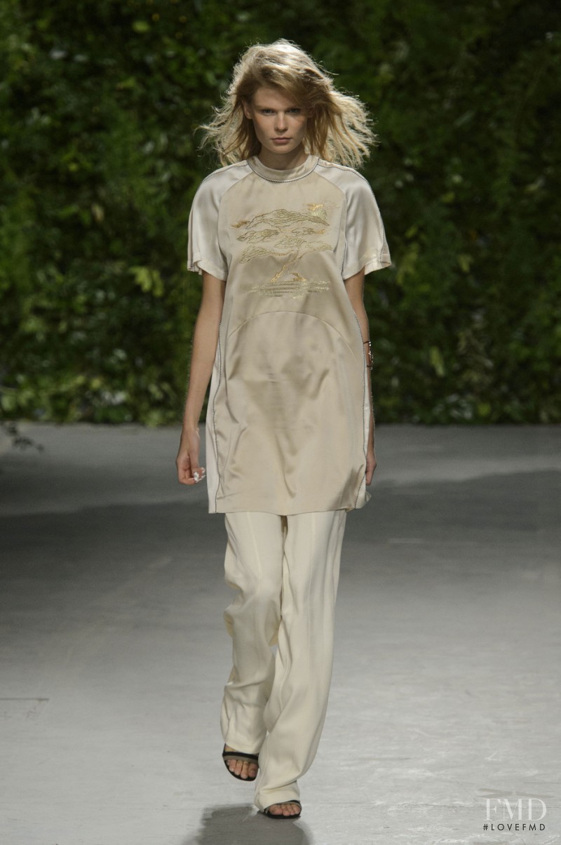 Alexandra Elizabeth Ljadov featured in  the Opening Ceremony fashion show for Spring/Summer 2016