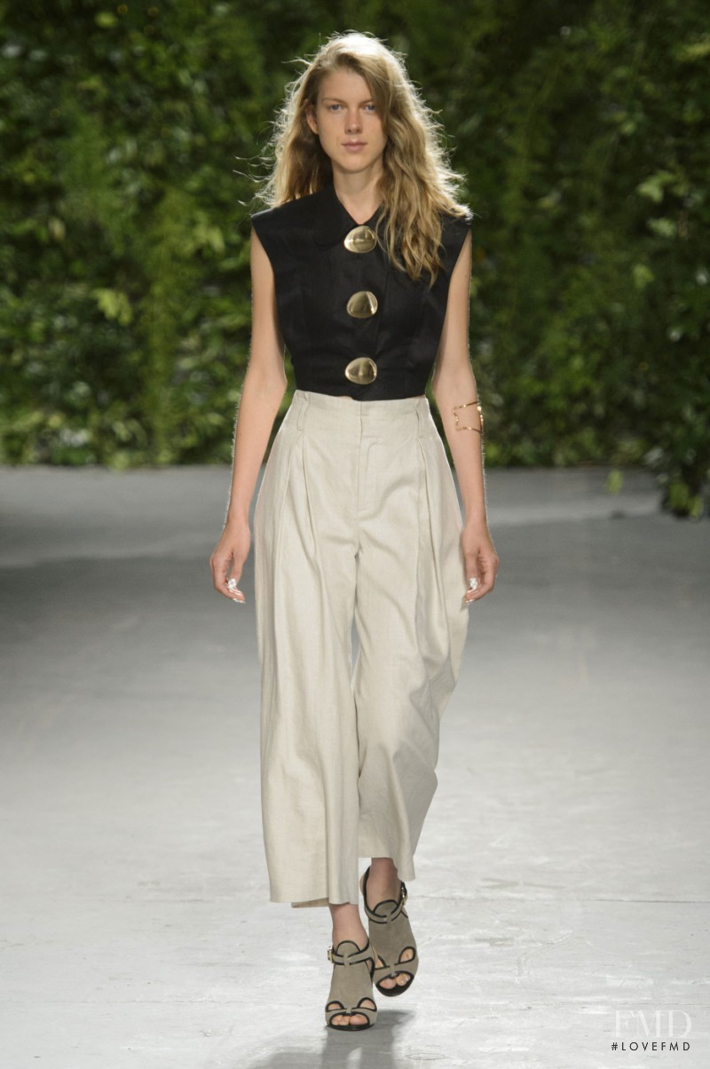 Ally Ertel featured in  the Opening Ceremony fashion show for Spring/Summer 2016