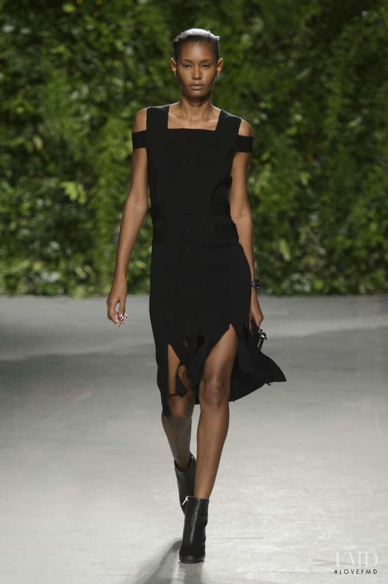 Ysaunny Brito featured in  the Opening Ceremony fashion show for Spring/Summer 2016