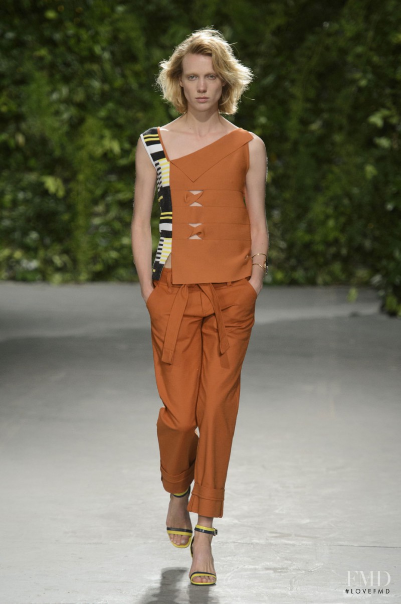 Annely Bouma featured in  the Opening Ceremony fashion show for Spring/Summer 2016