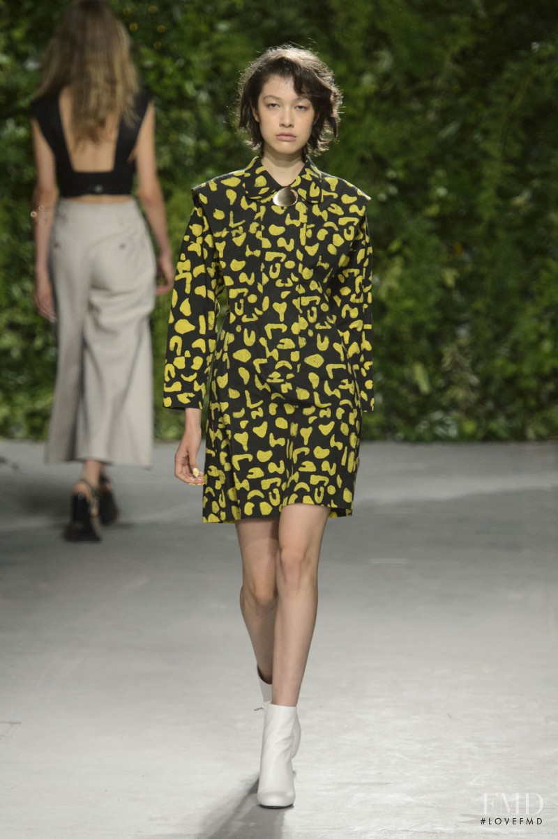Kouka Webb featured in  the Opening Ceremony fashion show for Spring/Summer 2016