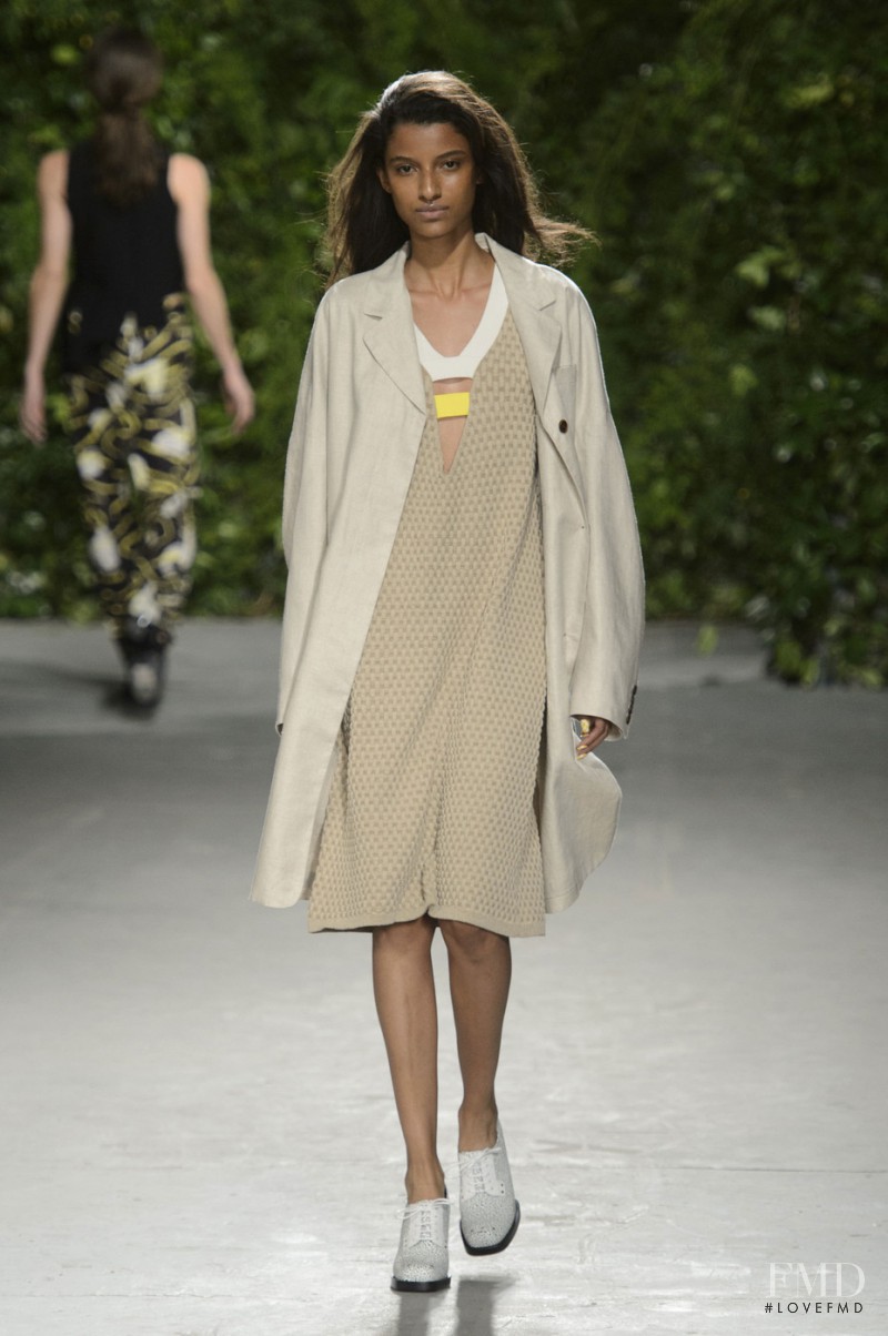 Serena Marques featured in  the Opening Ceremony fashion show for Spring/Summer 2016