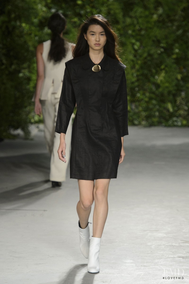 Estelle Chen featured in  the Opening Ceremony fashion show for Spring/Summer 2016