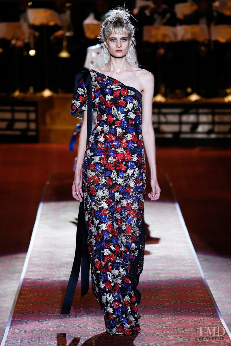 Veronika Vilim featured in  the Marc Jacobs fashion show for Spring/Summer 2016
