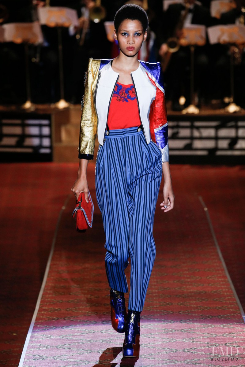 Lineisy Montero featured in  the Marc Jacobs fashion show for Spring/Summer 2016