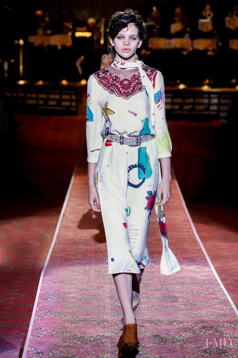 Stella Lucia featured in  the Marc Jacobs fashion show for Spring/Summer 2016