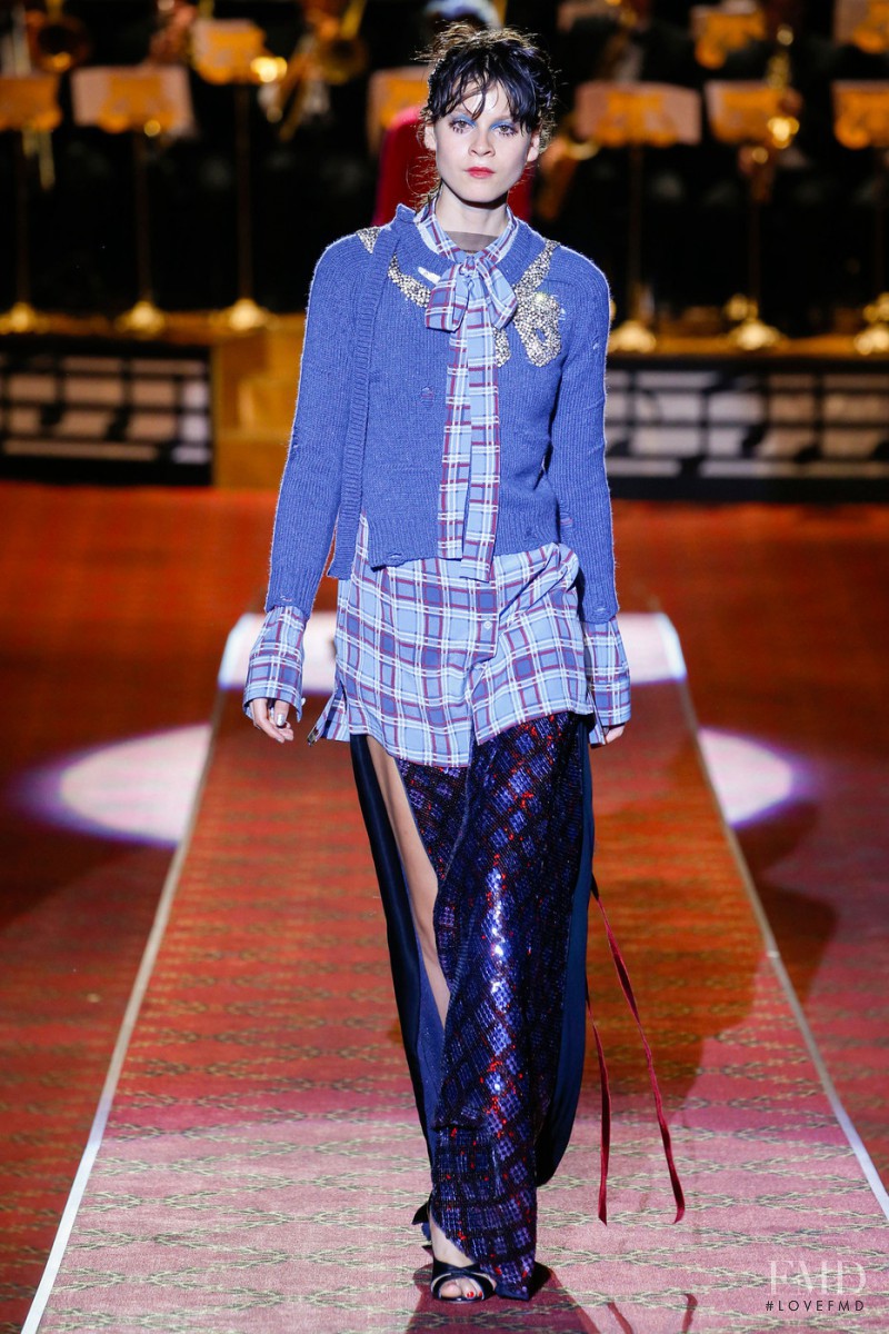 Ana Cristina Oliveira featured in  the Marc Jacobs fashion show for Spring/Summer 2016