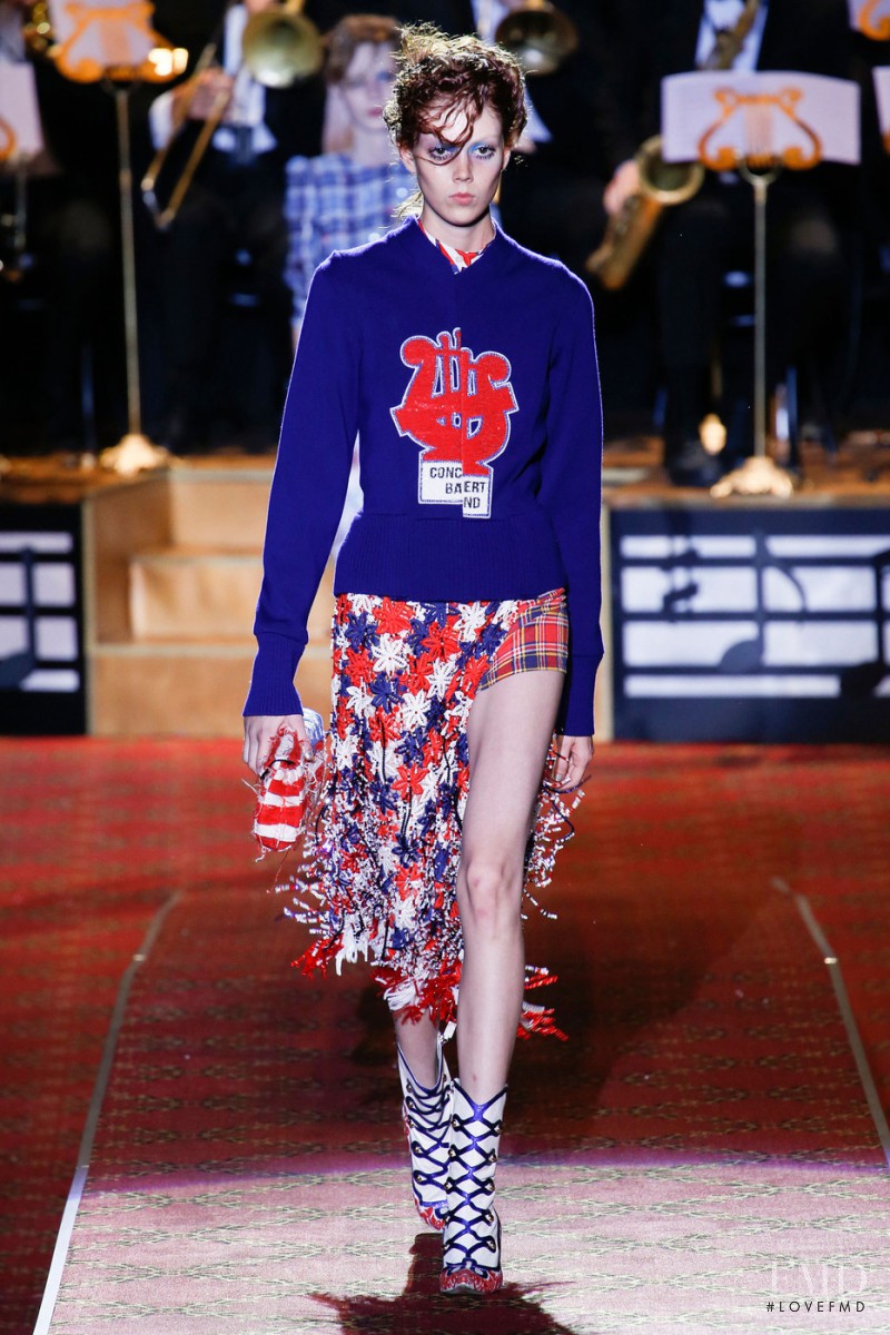 Natalie Westling featured in  the Marc Jacobs fashion show for Spring/Summer 2016