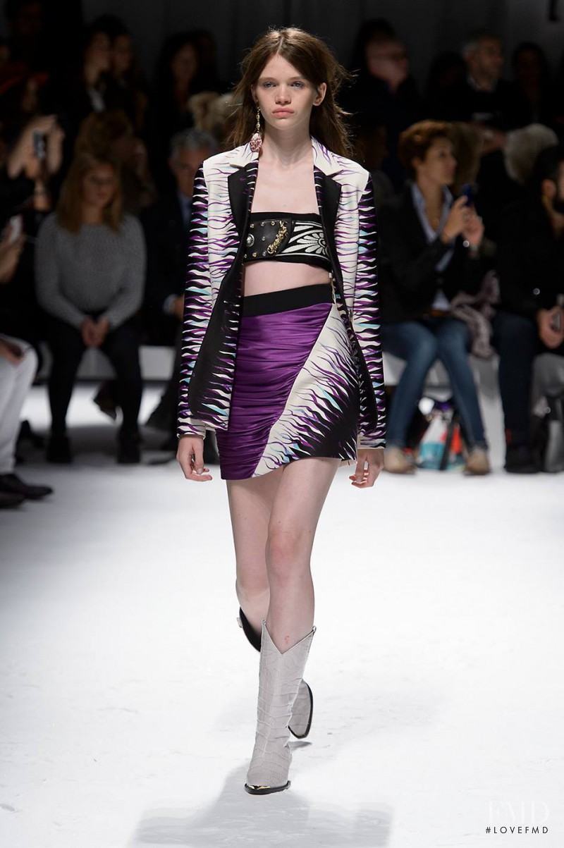 Stella Lucia featured in  the Fausto Puglisi fashion show for Spring/Summer 2016