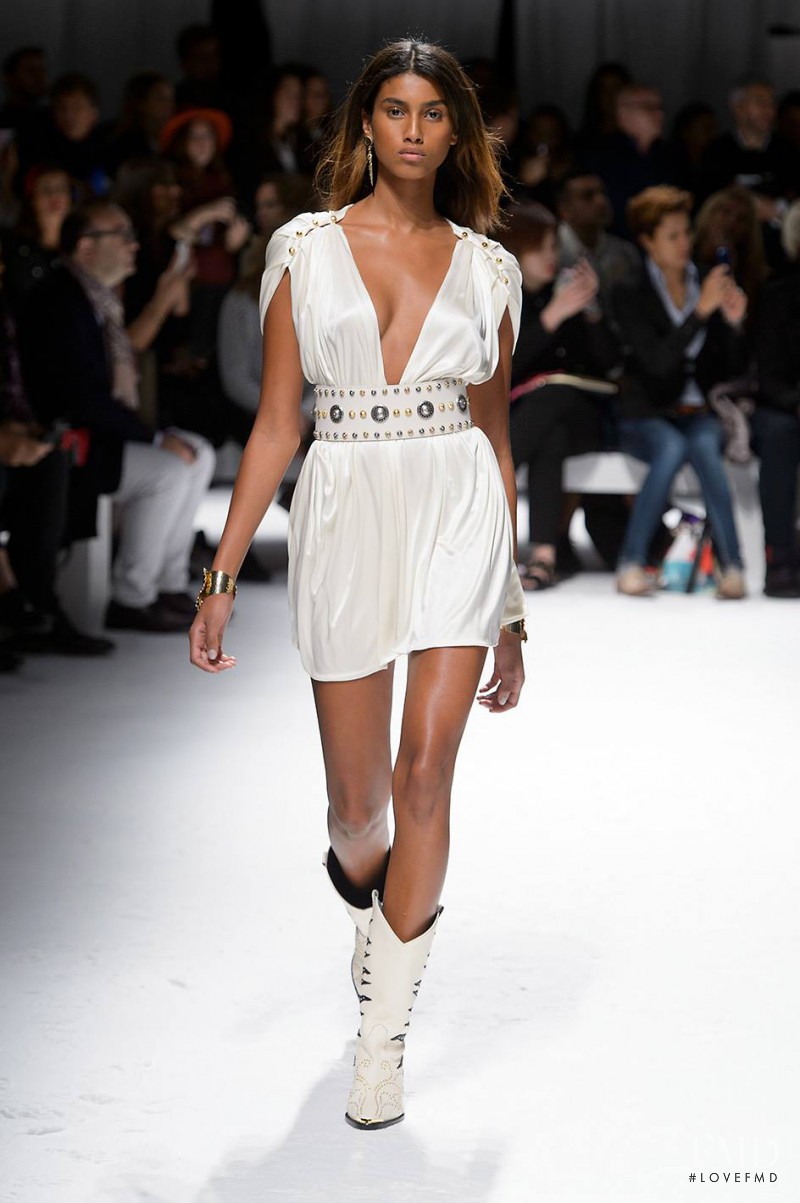 Tami Williams featured in  the Fausto Puglisi fashion show for Spring/Summer 2016