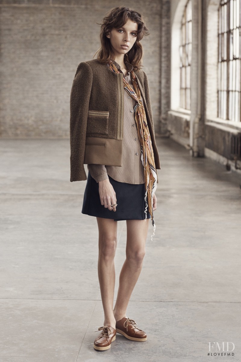 Alice Metza featured in  the Maiyet fashion show for Resort 2015