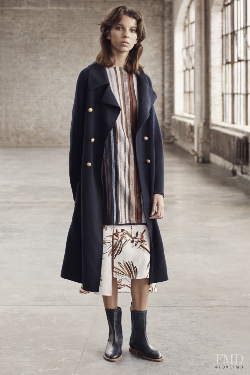 Alice Metza featured in  the Maiyet fashion show for Resort 2015