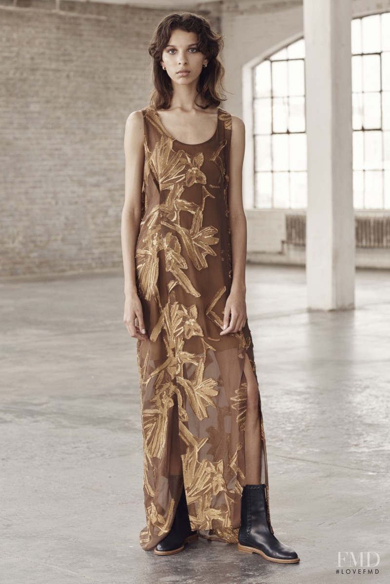 Alice Metza featured in  the Maiyet fashion show for Resort 2015