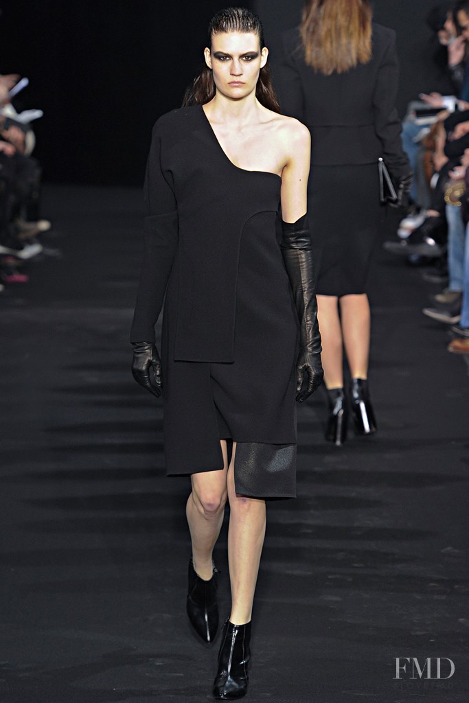 Maria Bradley featured in  the Costume National fashion show for Autumn/Winter 2012