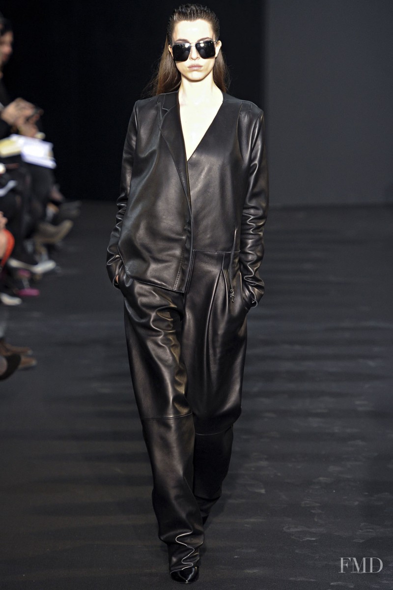 Anna-Maria Nemetz featured in  the Costume National fashion show for Autumn/Winter 2012