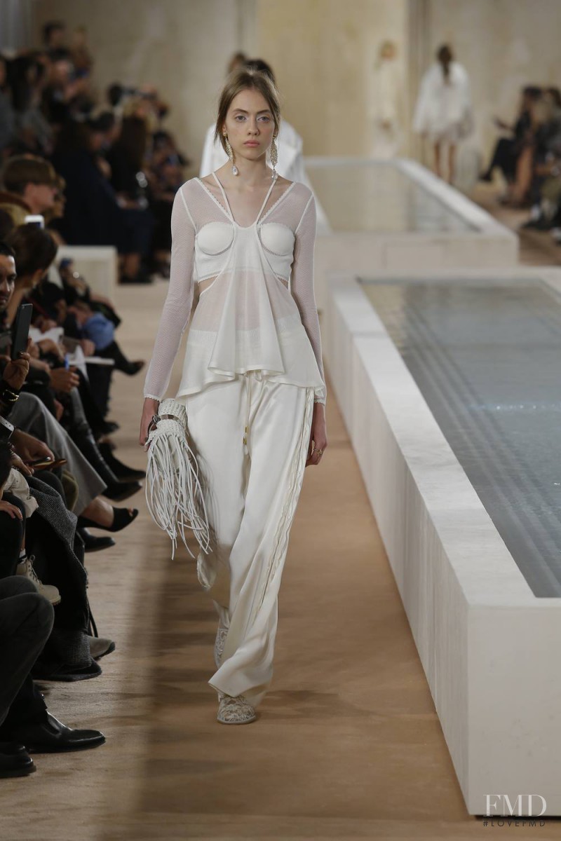 Odette Pavlova featured in  the Balenciaga fashion show for Spring/Summer 2016