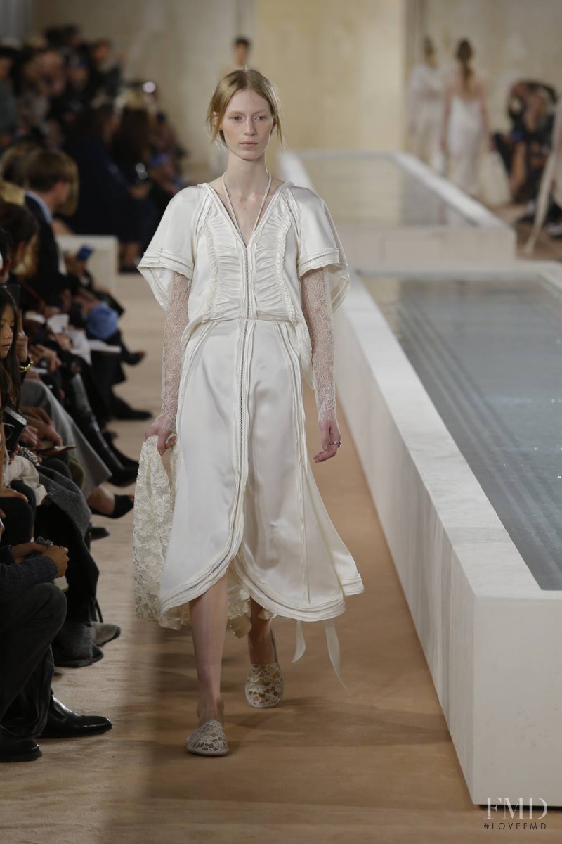 Jamilla Hoogenboom featured in  the Balenciaga fashion show for Spring/Summer 2016