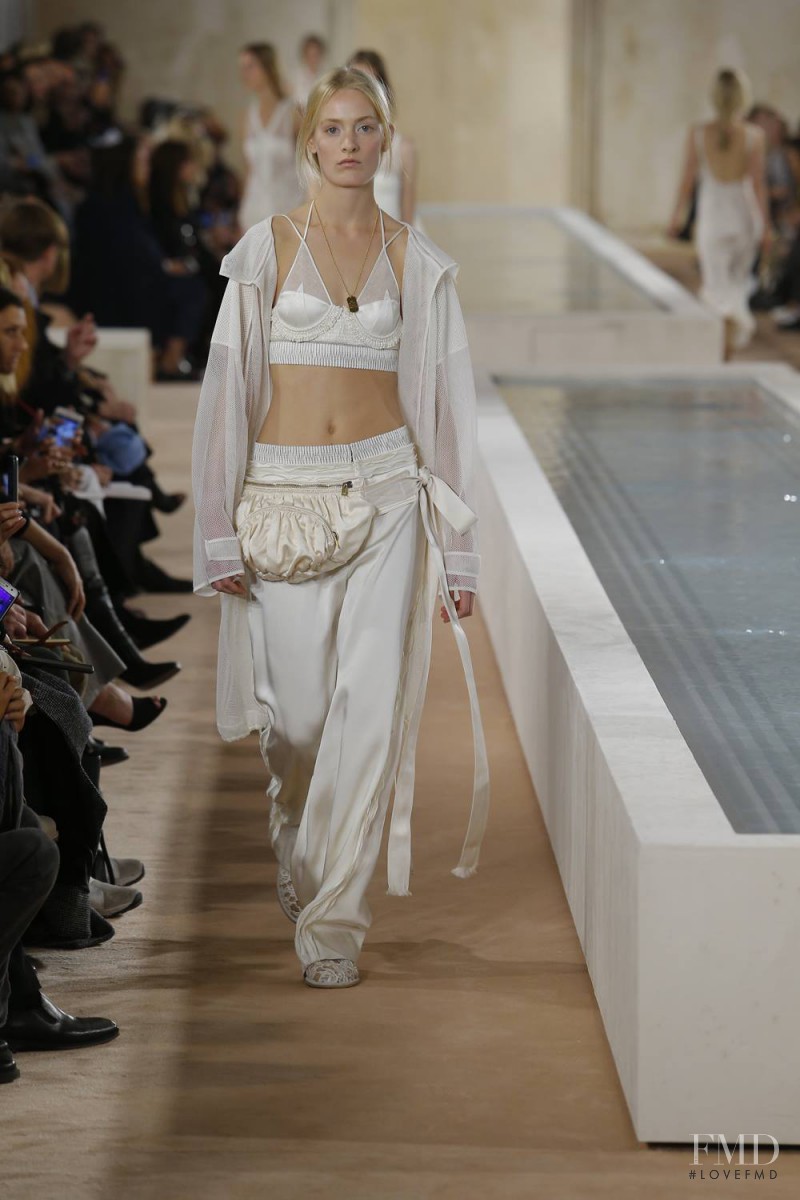 Sunniva Wahl featured in  the Balenciaga fashion show for Spring/Summer 2016
