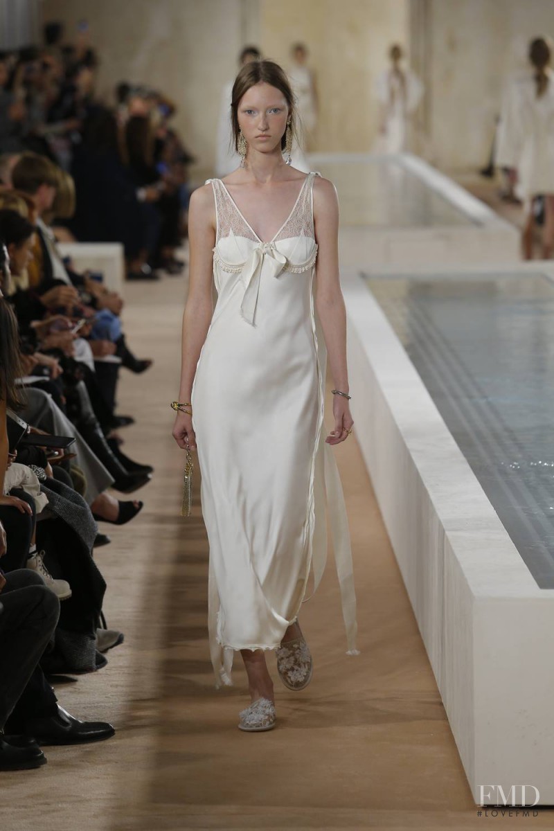 Liza Ostanina featured in  the Balenciaga fashion show for Spring/Summer 2016