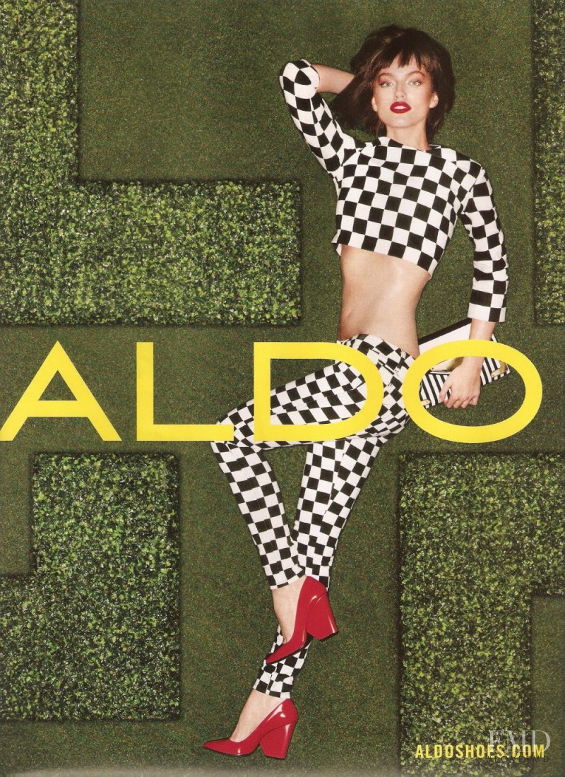 Emily DiDonato featured in  the Aldo advertisement for Spring/Summer 2013