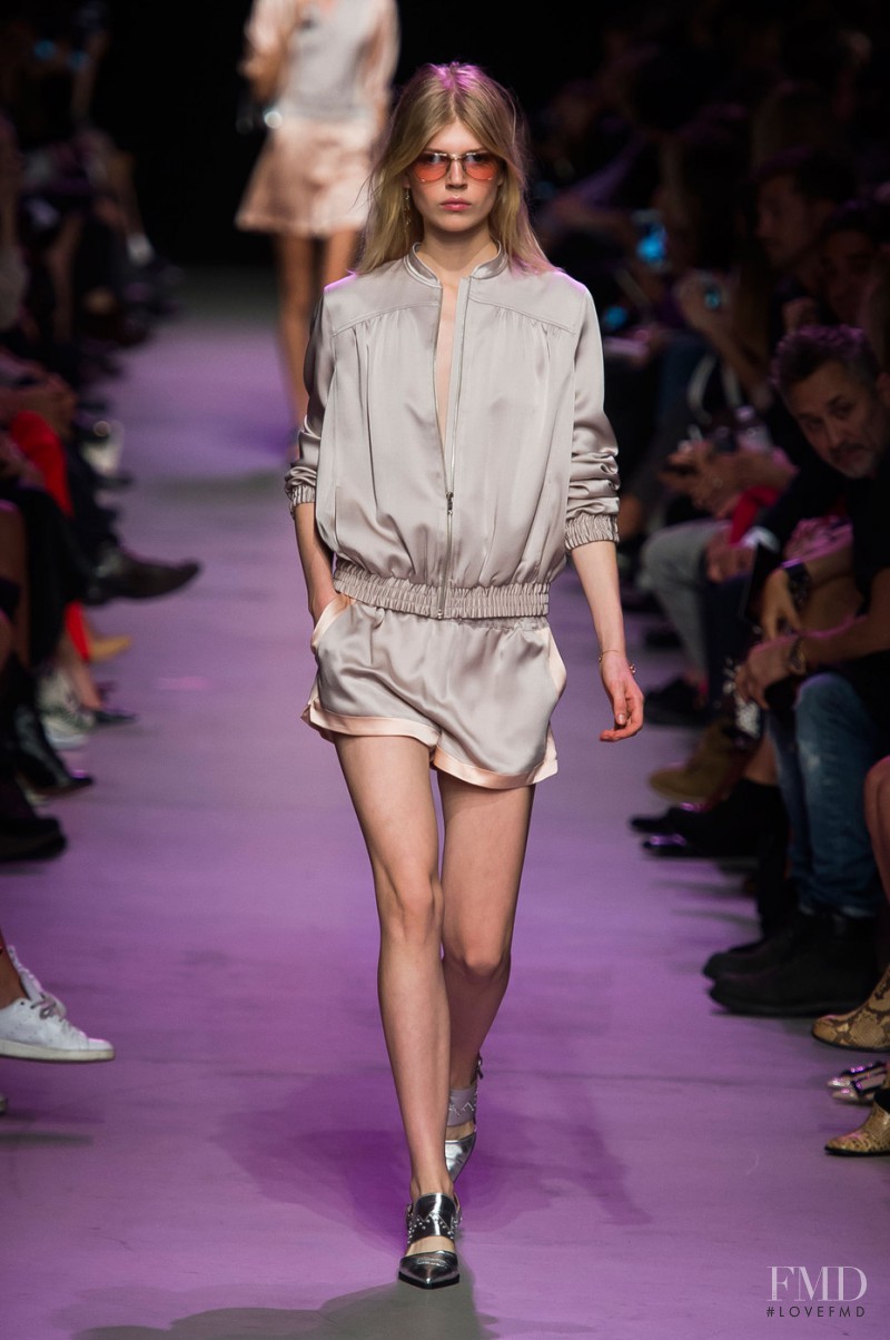 Ola Rudnicka featured in  the Paul et Joe fashion show for Spring/Summer 2016