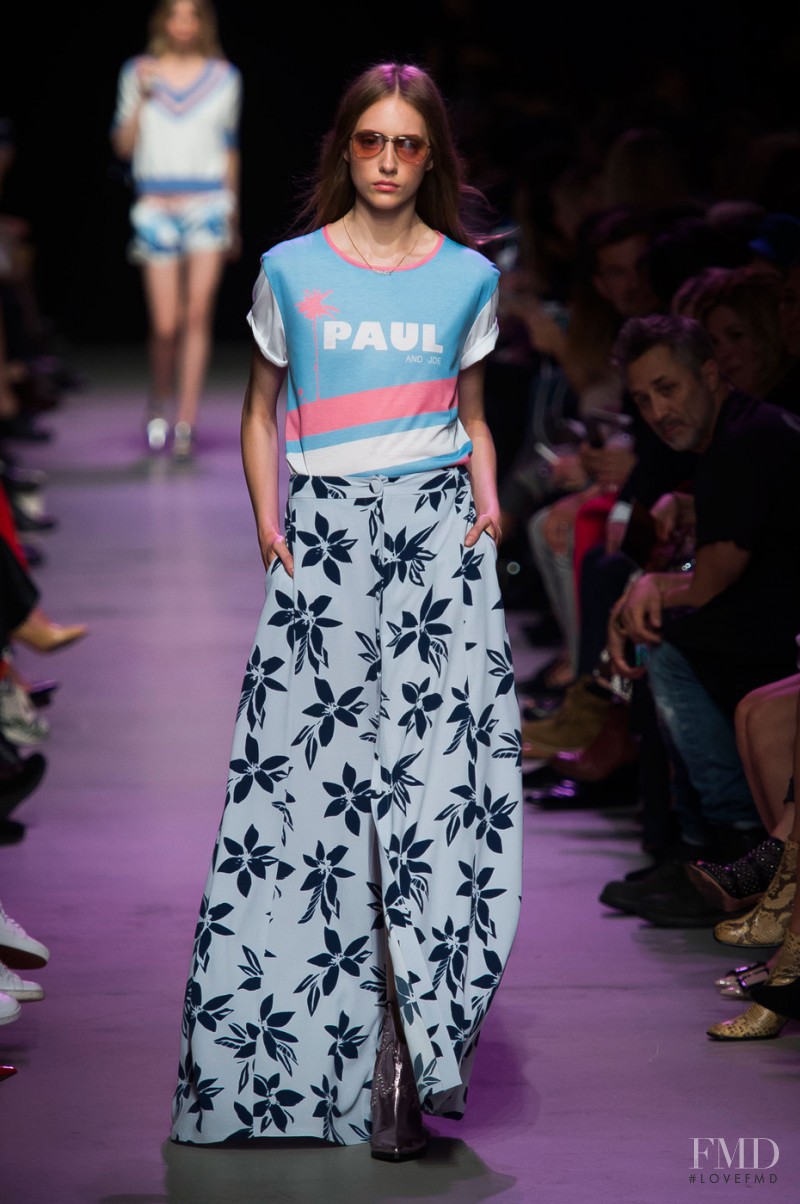 Lia Pavlova featured in  the Paul et Joe fashion show for Spring/Summer 2016