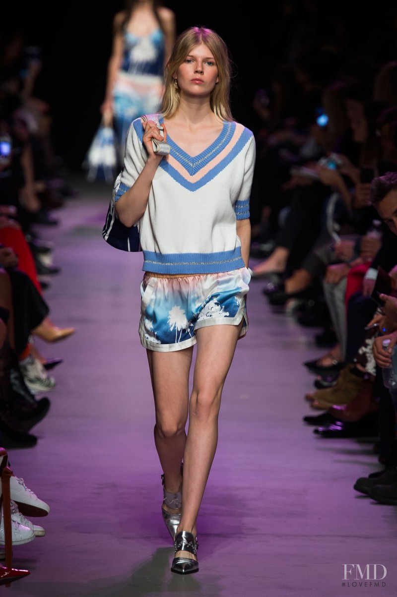 Ola Rudnicka featured in  the Paul et Joe fashion show for Spring/Summer 2016