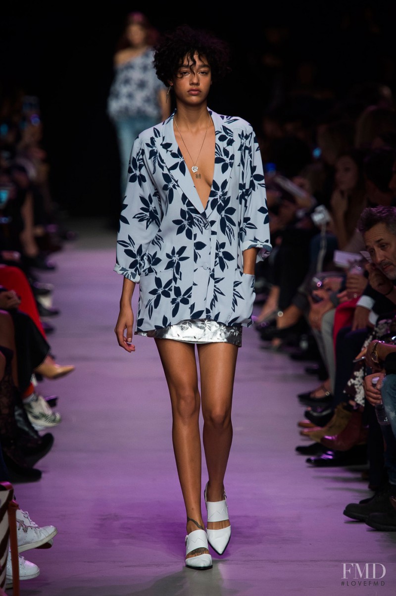 Damaris Goddrie featured in  the Paul et Joe fashion show for Spring/Summer 2016