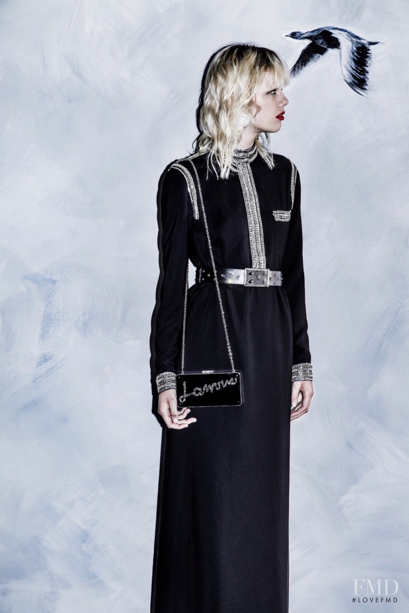 Marjan Jonkman featured in  the Lanvin fashion show for Resort 2016