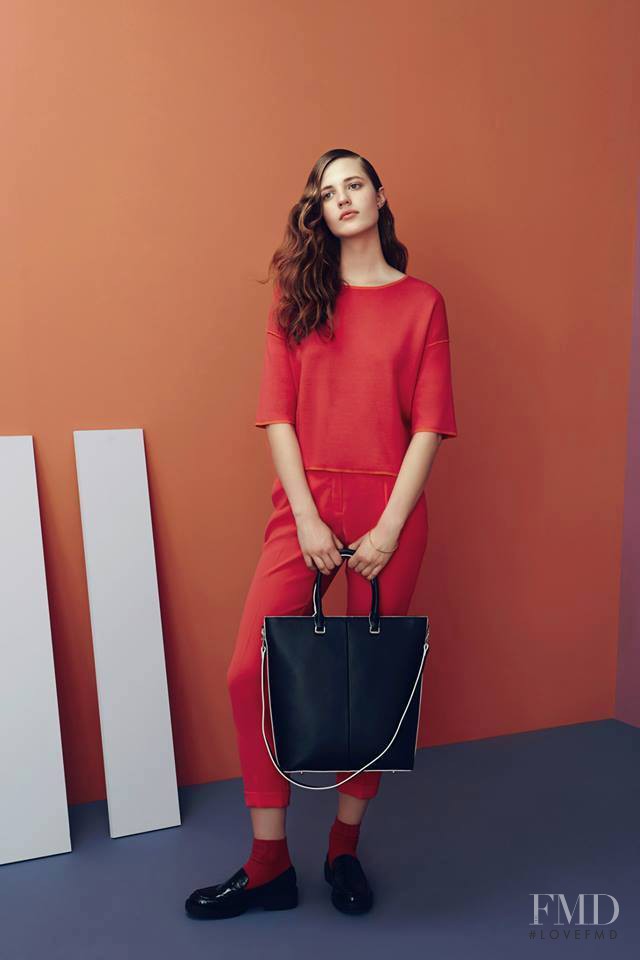 Julia Banas featured in  the Solar advertisement for Spring/Summer 2015