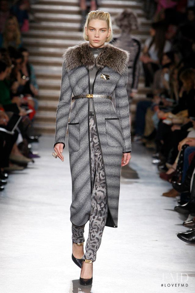 Aline Weber featured in  the Missoni fashion show for Autumn/Winter 2012