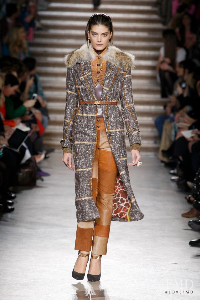 Katryn Kruger featured in  the Missoni fashion show for Autumn/Winter 2012