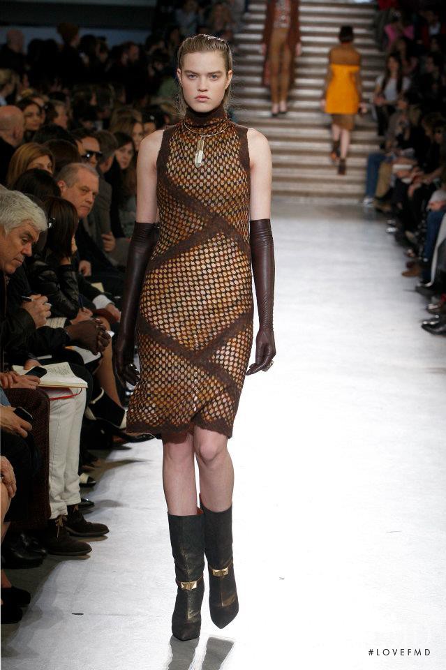 Milana Kruz featured in  the Missoni fashion show for Autumn/Winter 2012