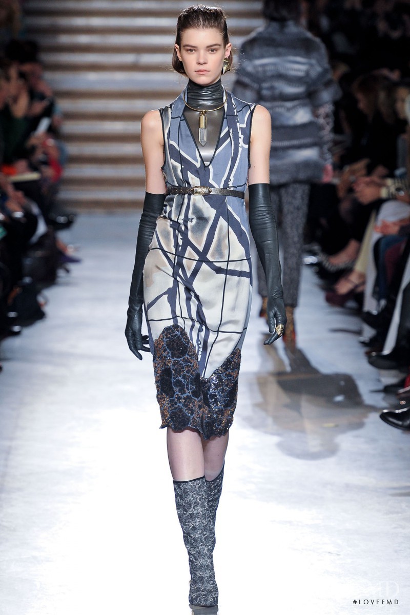 Zuzanna Stankiewicz featured in  the Missoni fashion show for Autumn/Winter 2012