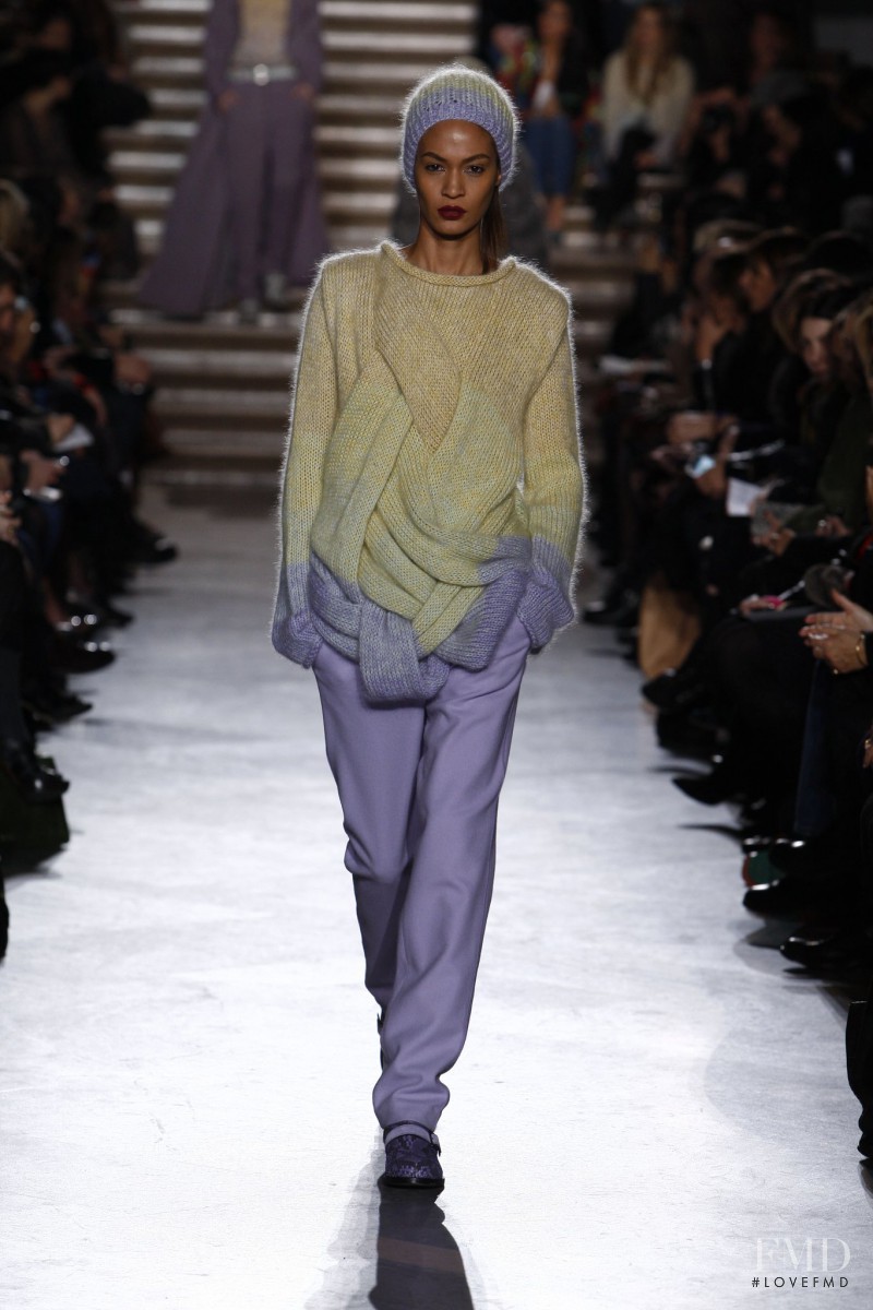 Joan Smalls featured in  the Missoni fashion show for Autumn/Winter 2011
