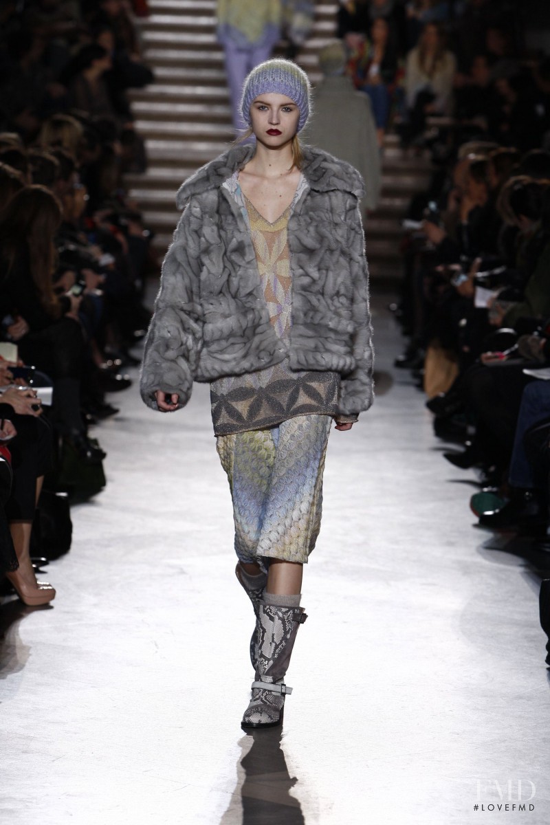 Anabela Belikova featured in  the Missoni fashion show for Autumn/Winter 2011
