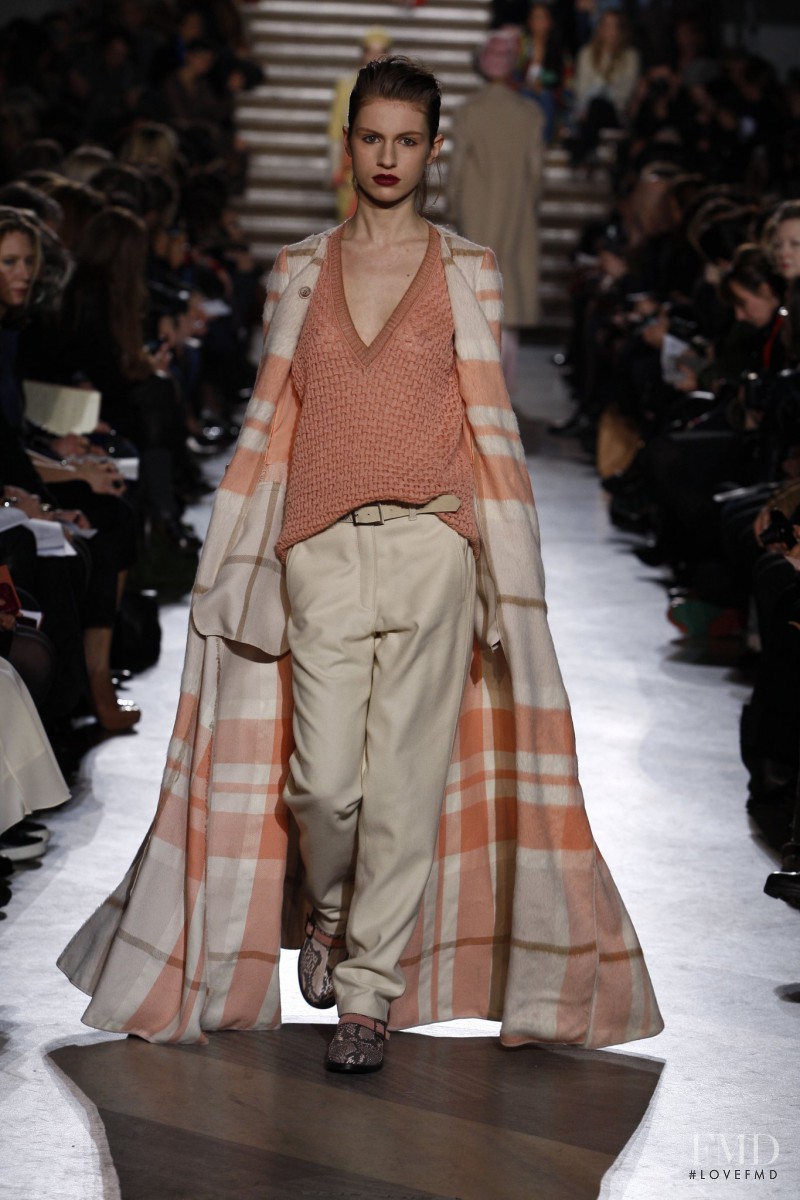 Tali Lennox featured in  the Missoni fashion show for Autumn/Winter 2011