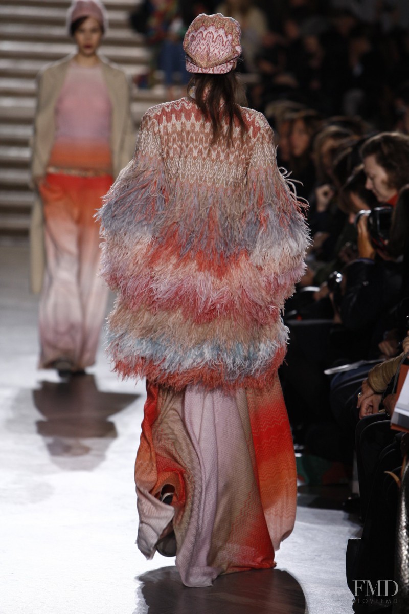 Jacquelyn Jablonski featured in  the Missoni fashion show for Autumn/Winter 2011