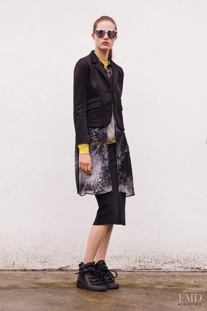 Julia Banas featured in  the John Galliano lookbook for Resort 2015