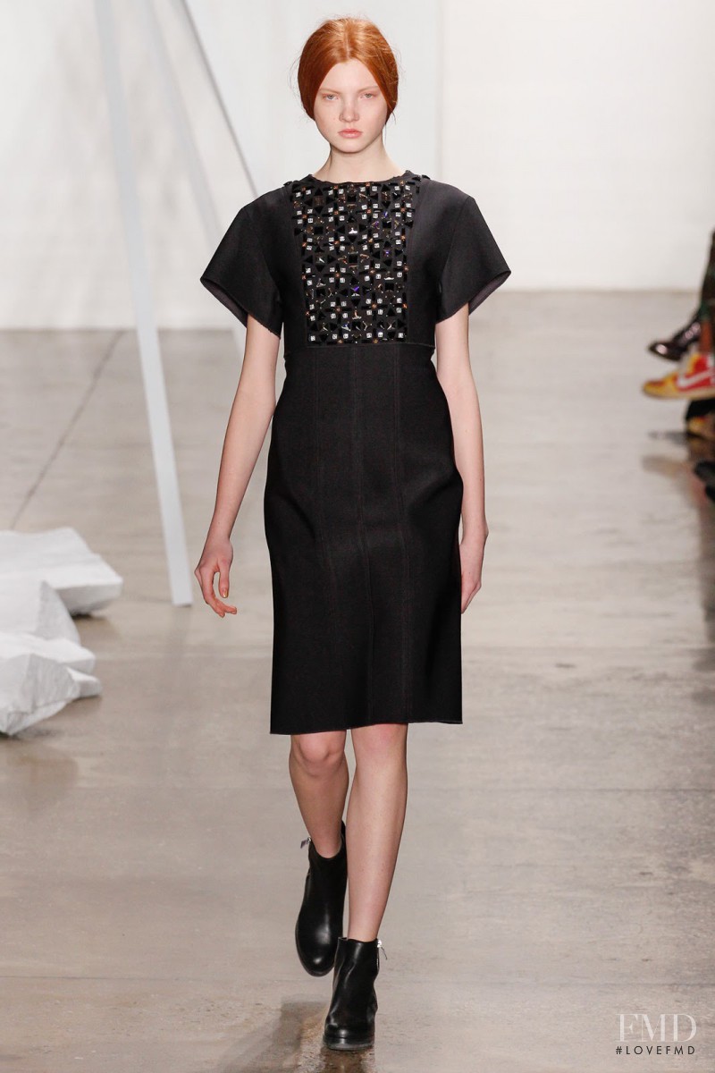 Anastasia Ivanova featured in  the SUNO fashion show for Autumn/Winter 2013