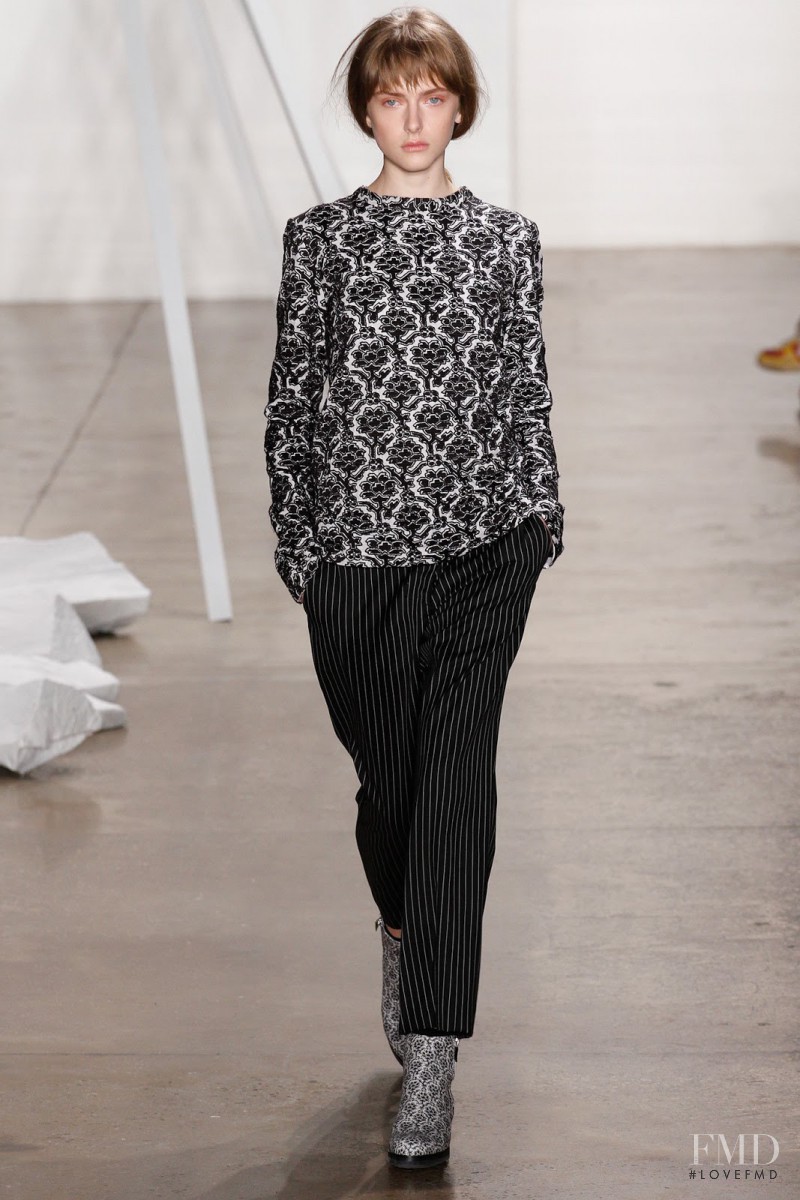 Gracie van Gastel featured in  the SUNO fashion show for Autumn/Winter 2013
