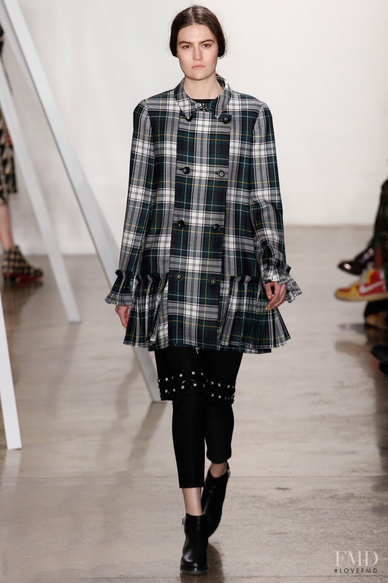 Maria Bradley featured in  the SUNO fashion show for Autumn/Winter 2013