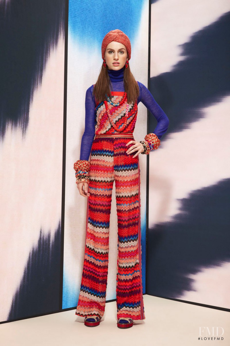 Tali Lennox featured in  the Missoni Beachwear fashion show for Pre-Fall 2011