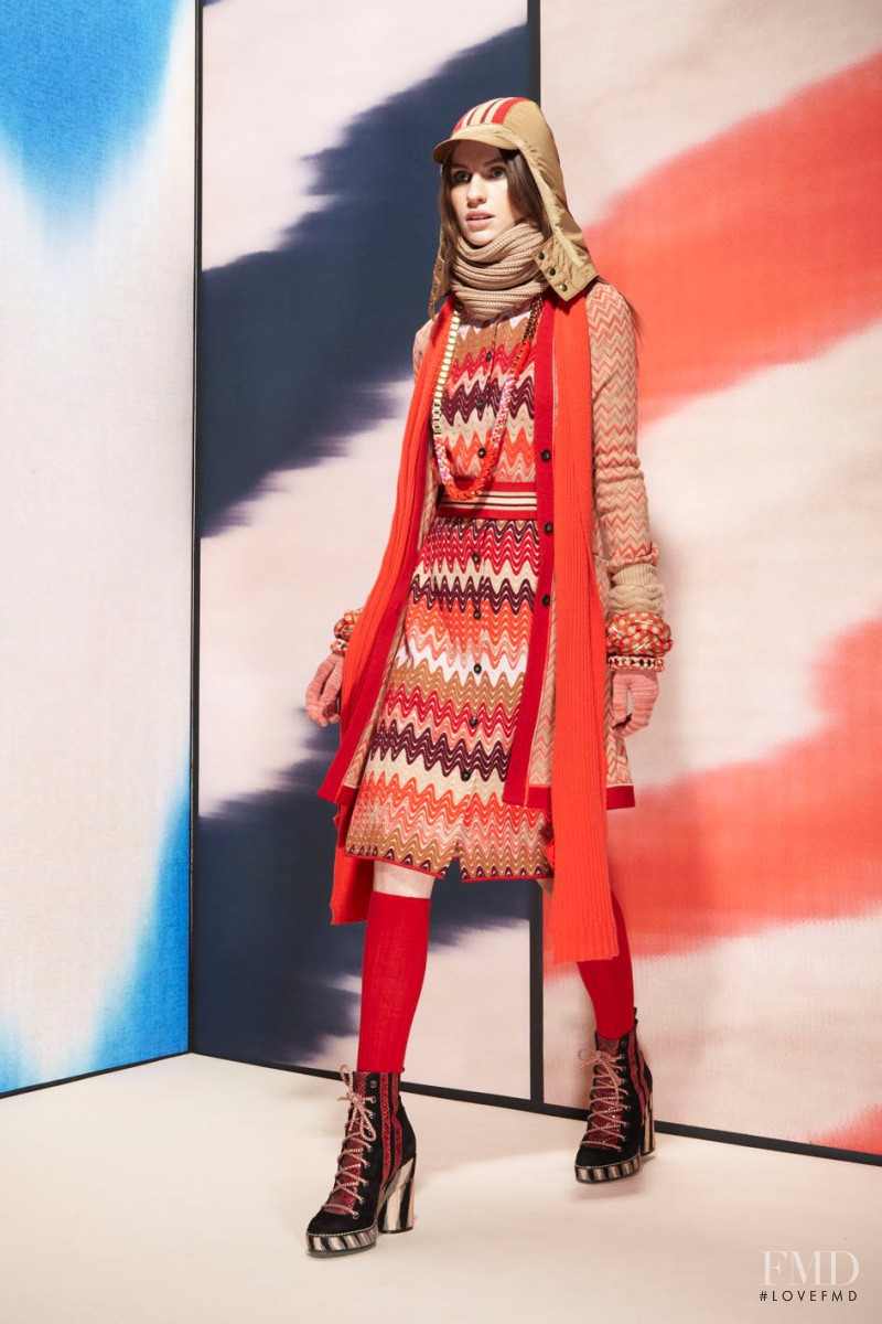Tali Lennox featured in  the Missoni fashion show for Pre-Fall 2011