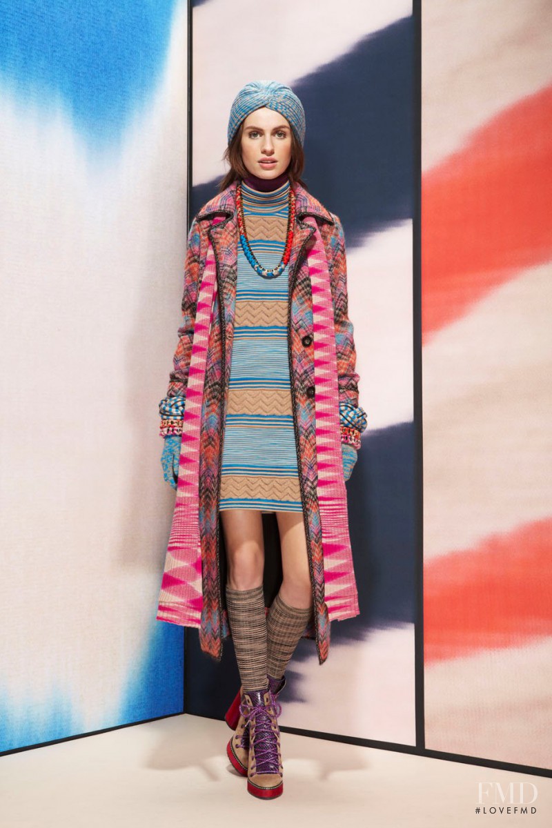 Tali Lennox featured in  the Missoni fashion show for Pre-Fall 2011