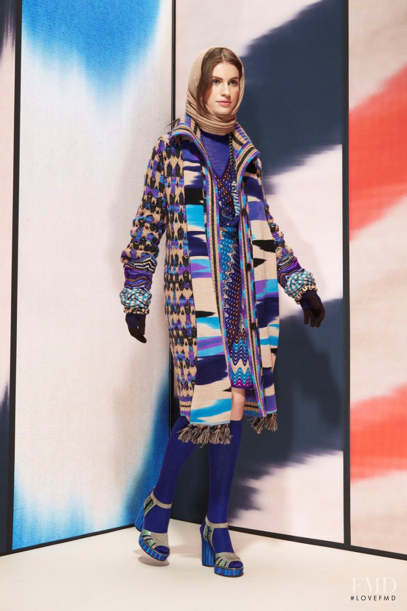 Tali Lennox featured in  the Missoni fashion show for Pre-Fall 2011