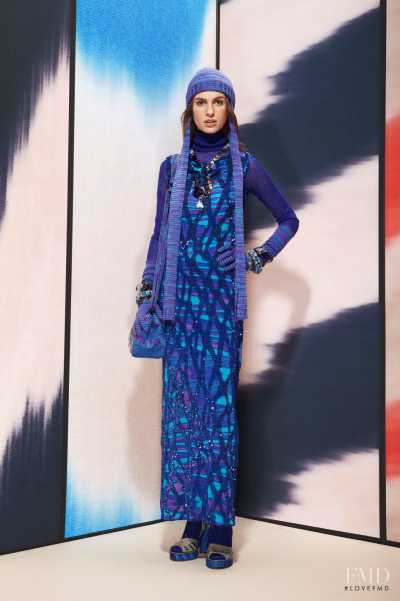 Tali Lennox featured in  the Missoni fashion show for Pre-Fall 2011