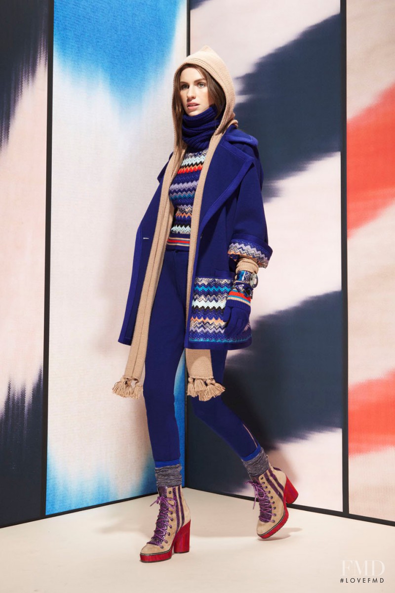 Tali Lennox featured in  the Missoni fashion show for Pre-Fall 2011