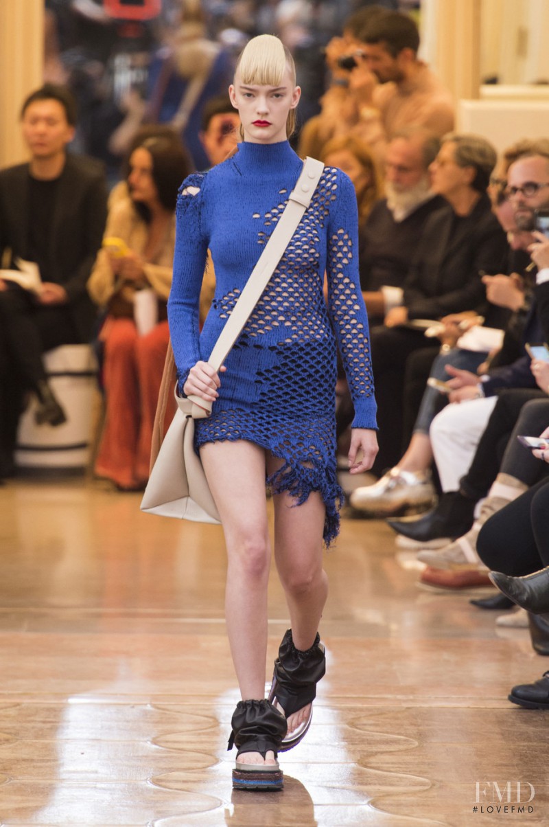 Steph Smith featured in  the Acne Studios fashion show for Spring/Summer 2016